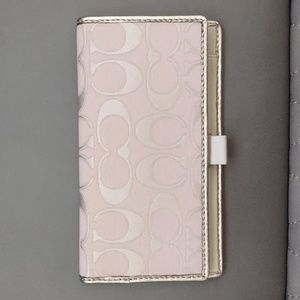 COACH Checkbook Wallet